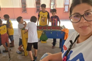MARÍA DEL CARMEN BRUN CON NIÑOS - 2024