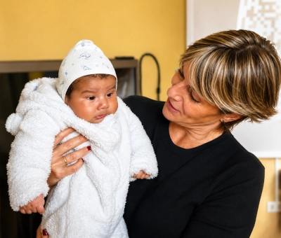 niño con frio